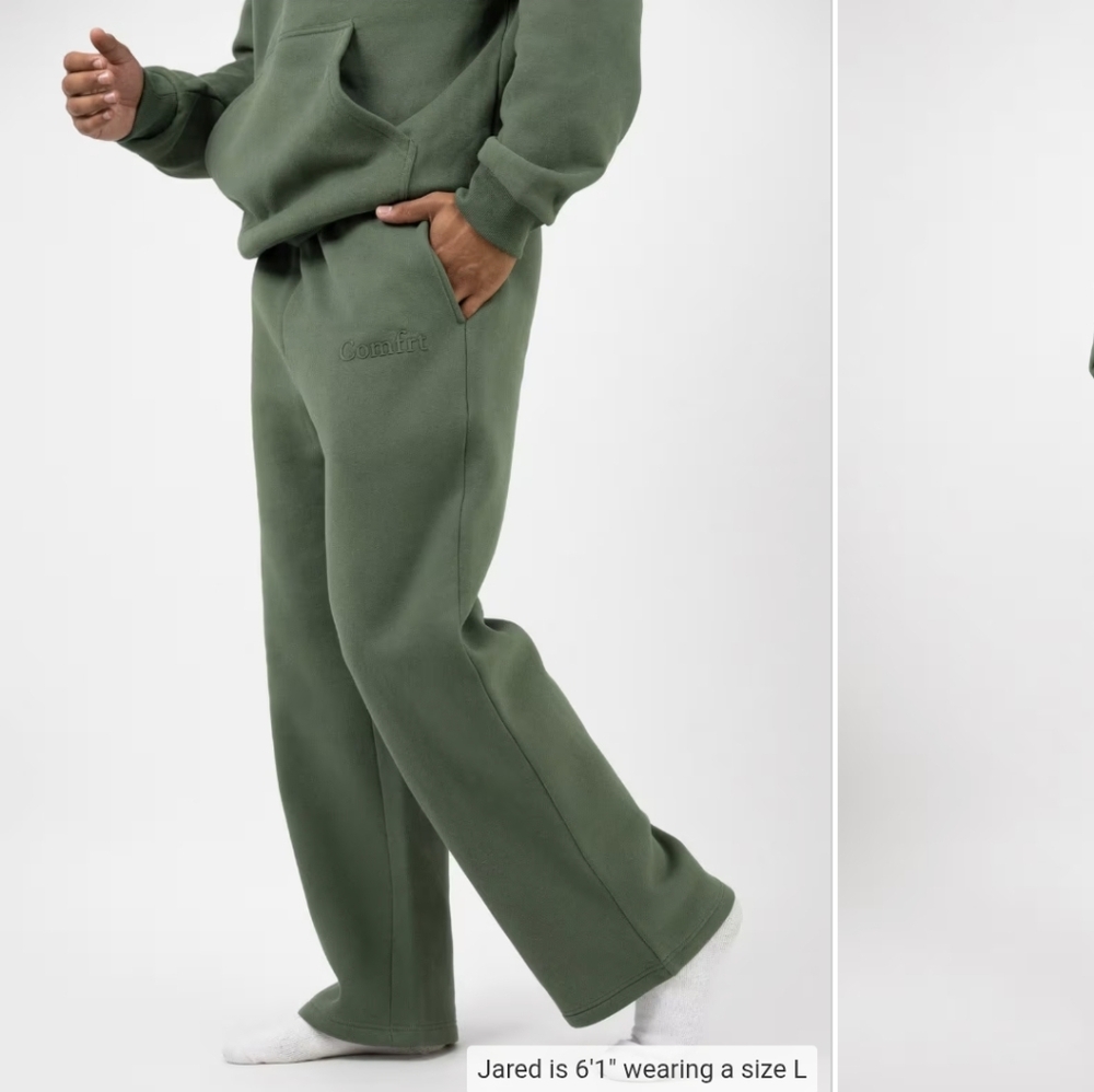 Comfrt Minimalist Straight Leg Sweatpants- S